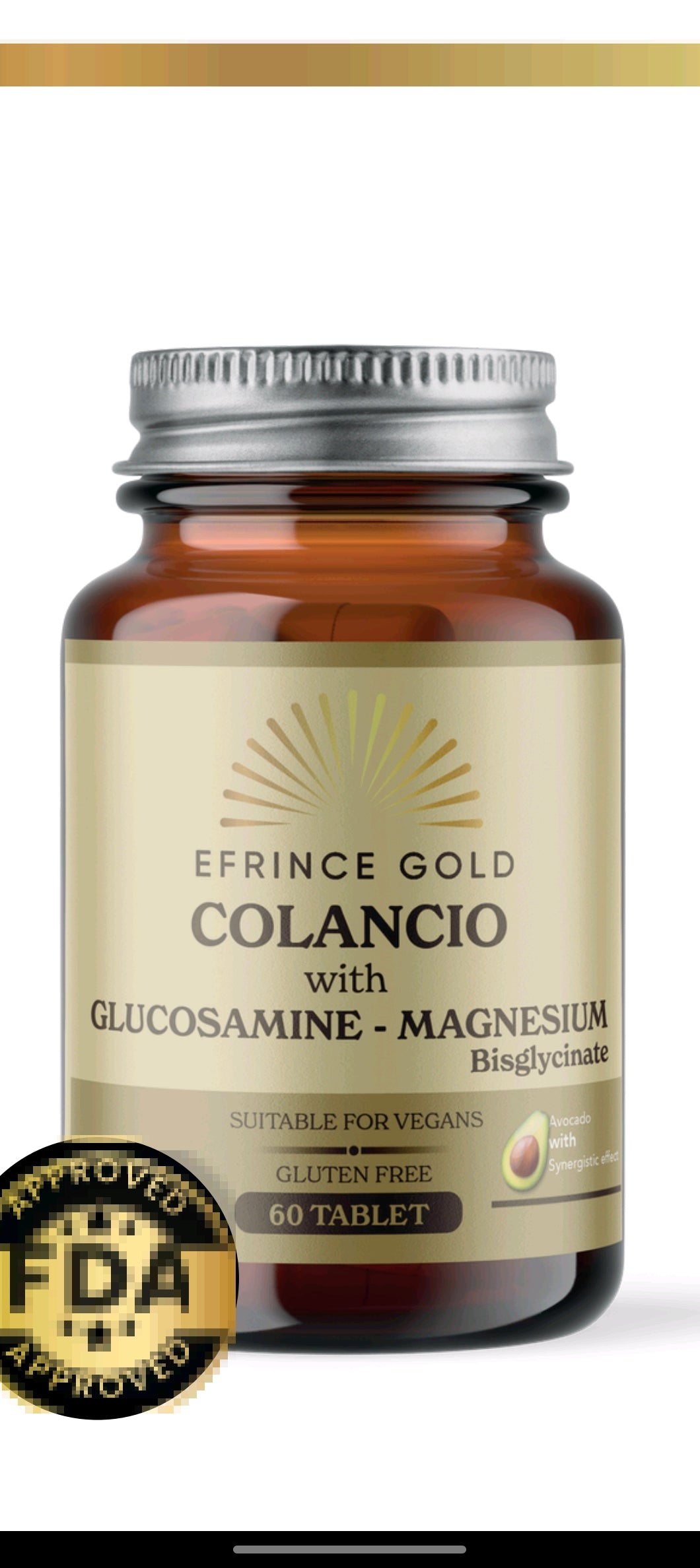 Colancio Efrince glukozamin vitamin kompleksi tablet